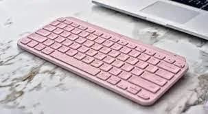 Teclado Logitech MX Keys Mini Rosa