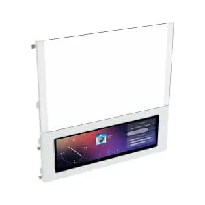 CASE CORSAIR ATX 4000D Pantalla Tactil XENEON 14.5 TEMPERED GLAS MID-TOWER CASE N-PS 4VEN-RGB WHITE