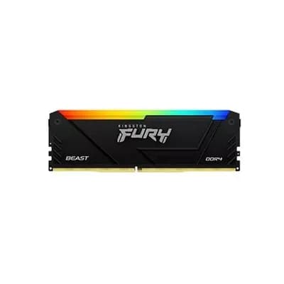 Kingston FURY Beast RGB DDR4 modulo 16 GB DIMM de 288 contactos 3200 MHz PC4 25600 CL16 1 35 V sin bufer no ECC negro